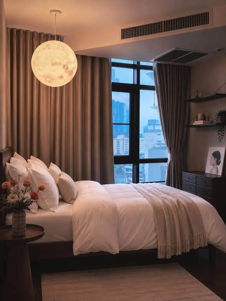 bedroom of The Waterford Park