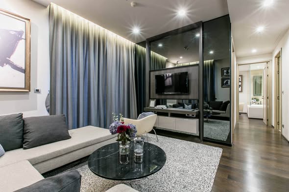bedroom and living room and room interior of THE XXXIX