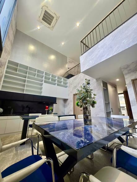 living room and room interior and kitchen of THER Ladprao 93