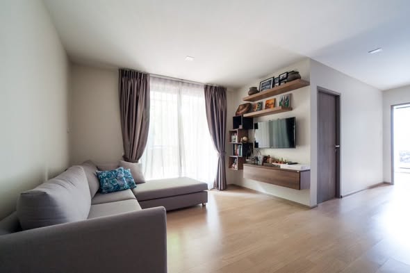 living room and bedroom and room interior of Thong Lo