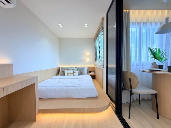 bedroom of Town in Town Office Condominium