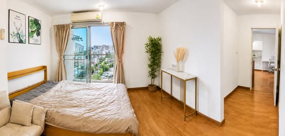 bedroom of U-Delight Jatujak Station condo.