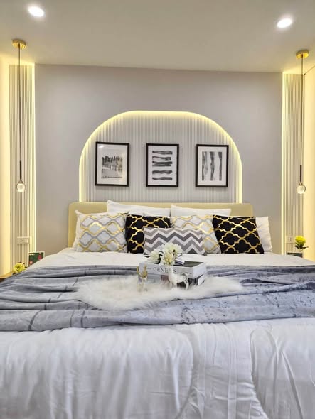 bedroom of V Condo Salaya