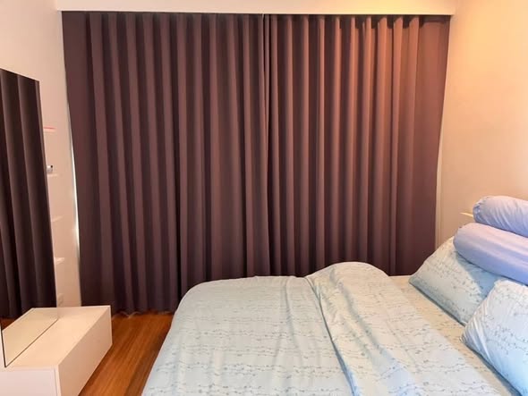 bedroom of Vantage Condominium