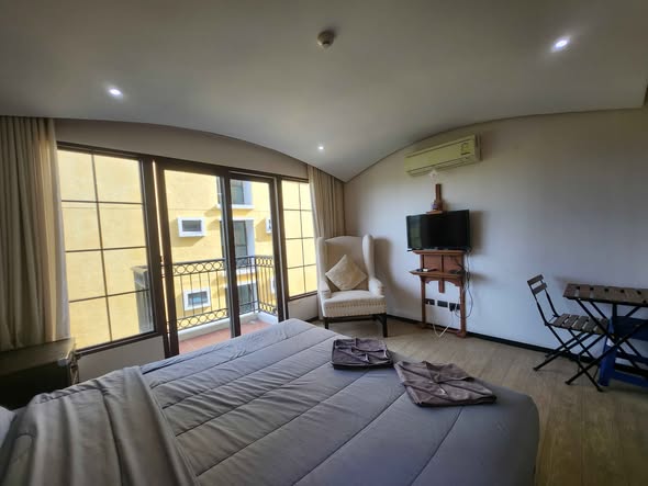 bedroom of Venetian Signature Condo Resort Pattaya