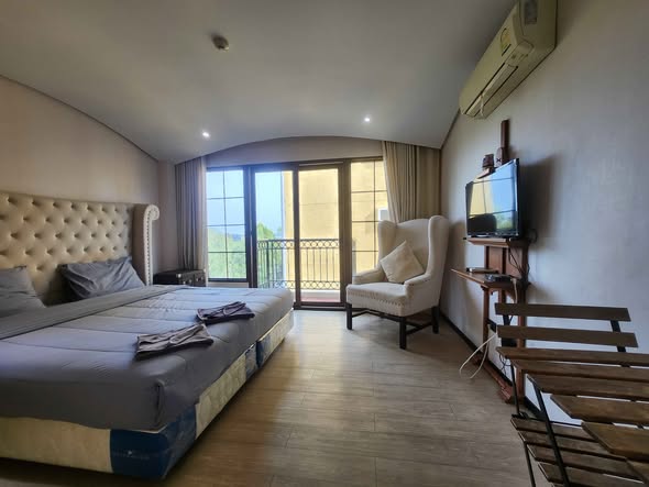bedroom of Venetian Signature Condo Resort Pattaya