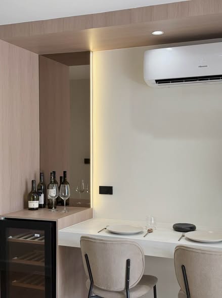 bathroom and kitchen of Viengping Mansion condominium