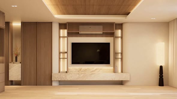 living room and room interior of Viengping Mansion condominium