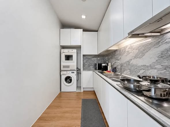kitchen of Villa Rachakru Condo