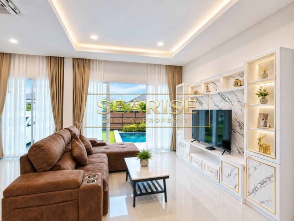 living room of Villa Royale – 3 Bedrooms Private Pool Villa