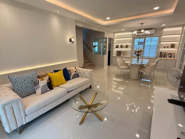 living room of Villaggio 3 Srinakarin-Bangna