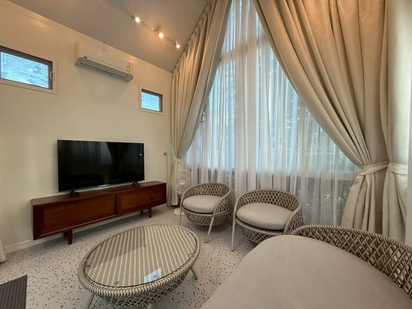 living room and bedroom and room interior of Villaggio Srinakarin-Bangna 2