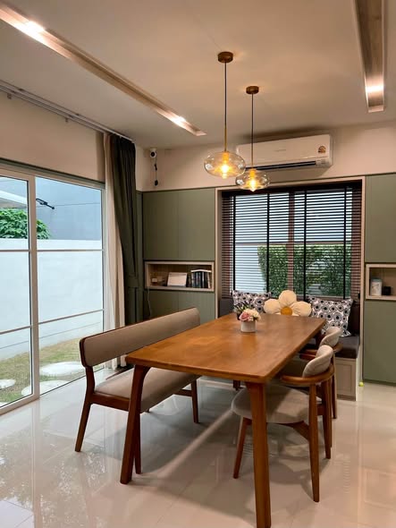 room interior and bathroom of Villaggio Srinakarin-Bangna 2