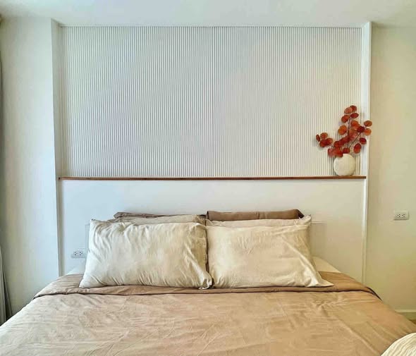 bedroom of Vio condo (แคราย)