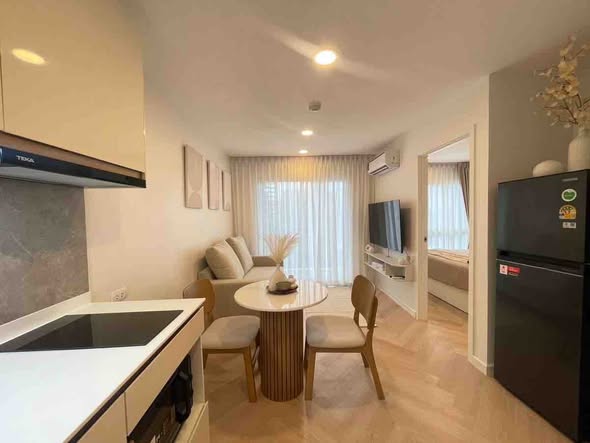 kitchen of Vio condo (แคราย)