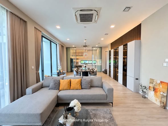bedroom and living room of VIVE กรุงเทพกรีฑา