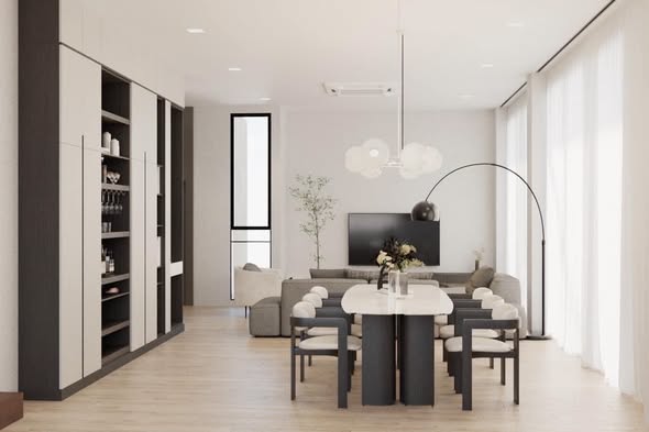 living room of VIVE กรุงเทพกรีฑา