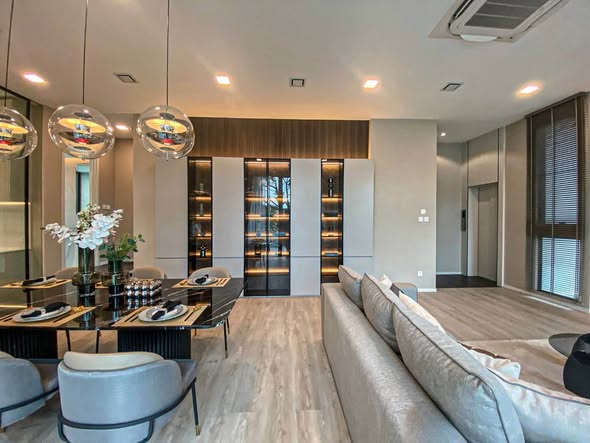 living room of VIVE กรุงเทพกรีฑา