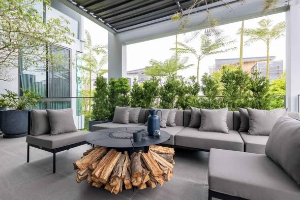living room of VIVE กรุงเทพกรีฑา