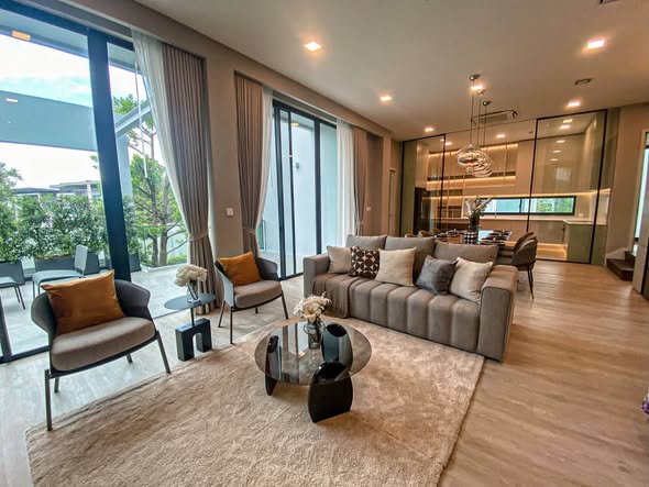 living room of VIVE กรุงเทพกรีฑา