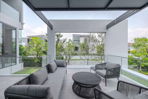 living room of VIVE กรุงเทพกรีฑา