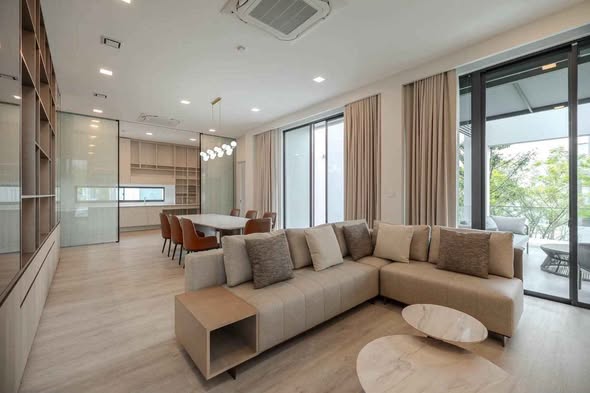 living room and room interior of VIVE กรุงเทพกรีฑา