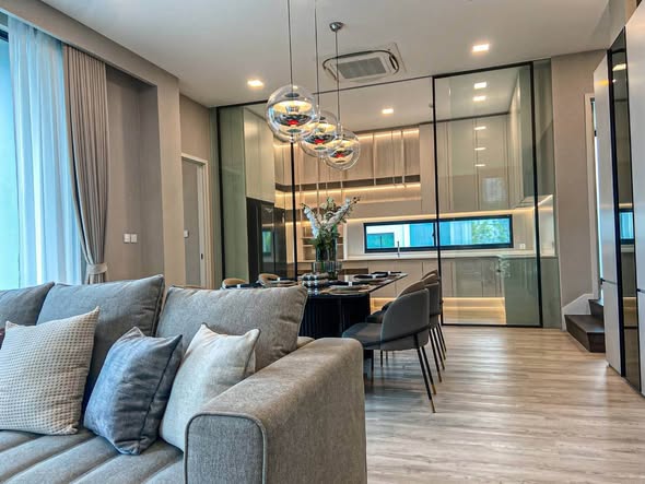 living room and room interior of VIVE กรุงเทพกรีฑา