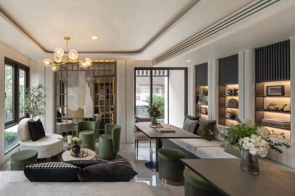living room of VIVERE By Very Condo