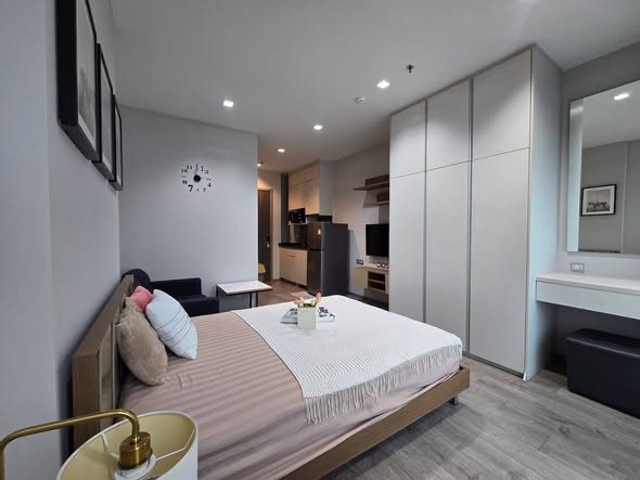 bedroom of Whizdom Avenue Ratchada-Ladprao