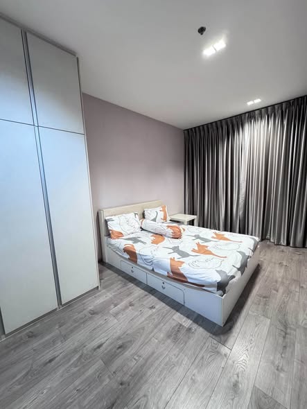 bedroom and room interior of Whizdom Avenue Ratchada-Ladprao