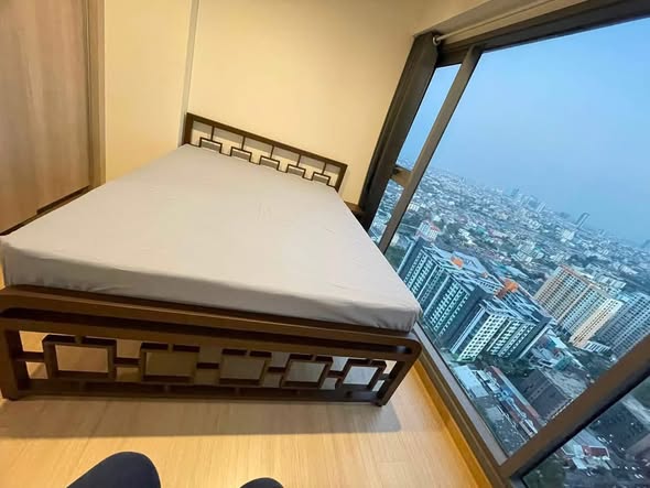 bedroom of Whizdom Connect Sukhumvit
