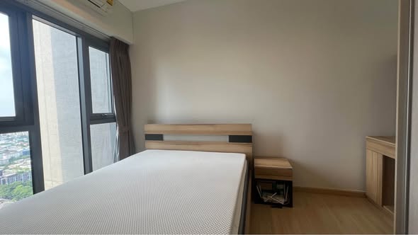 bedroom of Whizdom Connect Sukhumvit