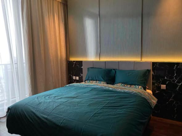 bedroom of Whizdom Essence Sukhumvit วิสซ์ดอม เอสเซ้นส์ สุขุมวิท