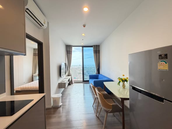bedroom of Whizdom Essence Sukhumvit วิสซ์ดอม เอสเซ้นส์ สุขุมวิท