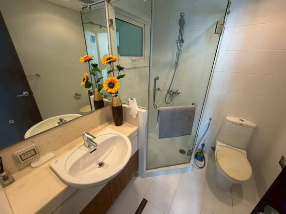 bathroom of Wilshire Condominium