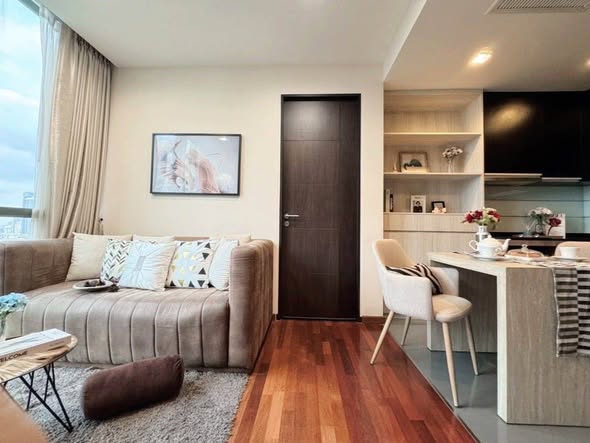 living room of Wish Signature II Midtown Siam