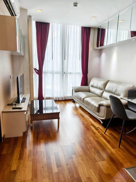 living room and bedroom of Wish Signature II Midtown Siam