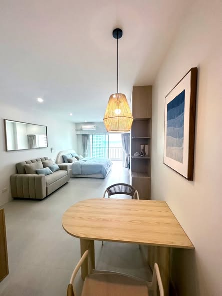 living room and room interior of Wongamat Garden Beach Resort Condominium
