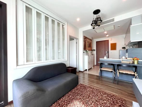 living room and room interior of WYNE by Sansiri