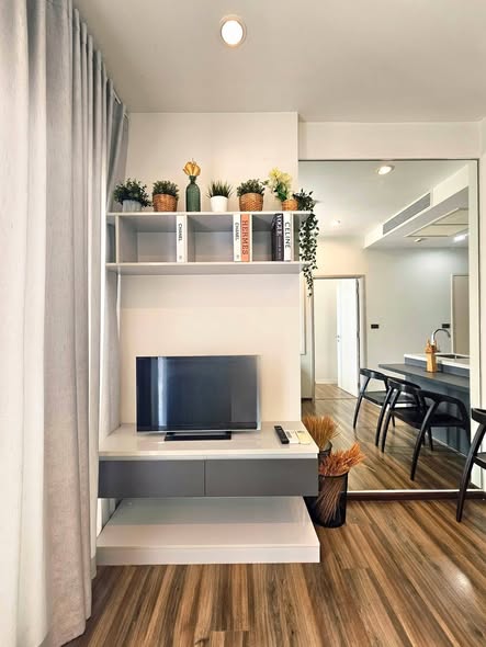living room and room interior of WYNE by Sansiri