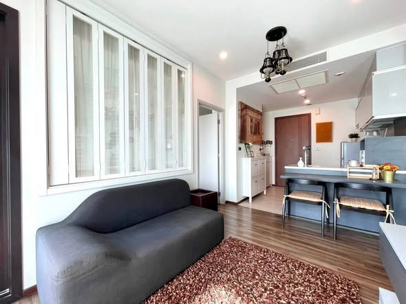 living room and room interior of WYNE by Sansiri