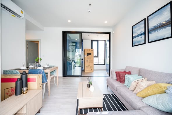 living room and room interior of XT Ekkamai
