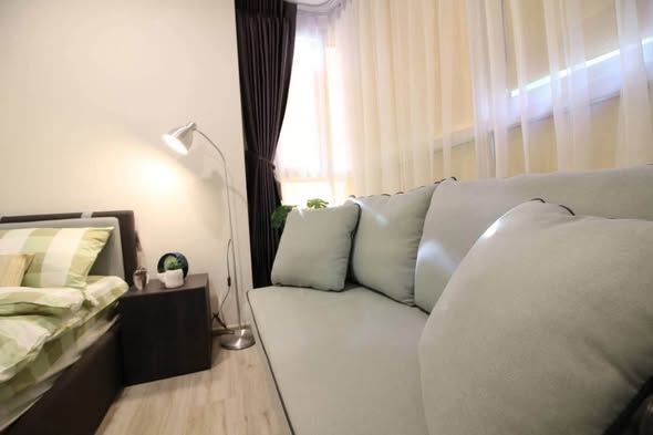 bedroom and living room of XT HUAIKHWANG