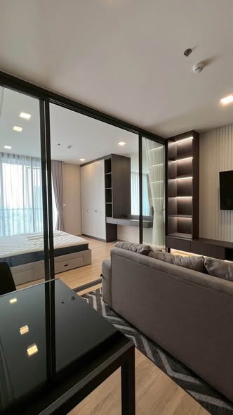 bedroom and living room and room interior of XT Phayathai