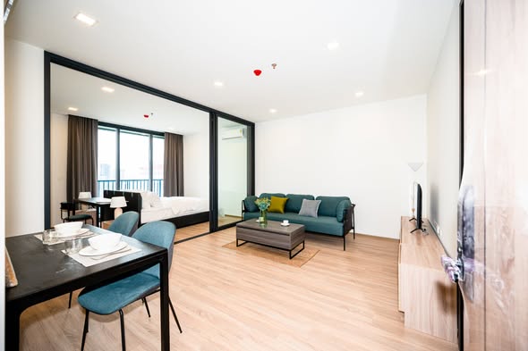 living room and room interior of XT Phayathai