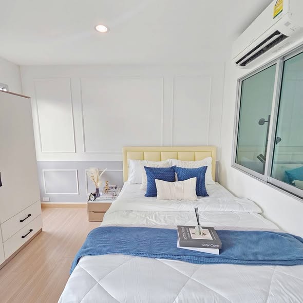 bedroom and room interior of You2Condo ยูทูคอนโด