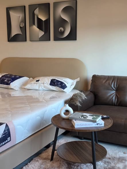 bedroom of 103 Central condominium