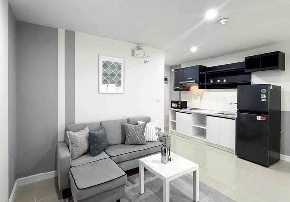 living room of เมโทรพาร์ค สาทร เฟส1/1 อาคาร G