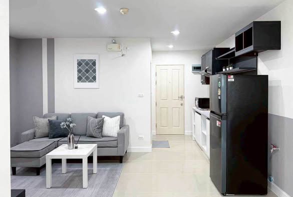 living room of เมโทรพาร์ค สาทร เฟส1/1 อาคาร G