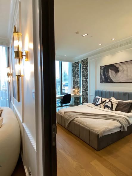 bedroom and room interior of 19 At Chidlom
